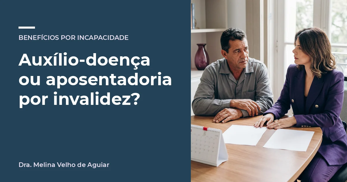 Dra. Melina, séria, conversa com um pedreiro de uns 52 anos, com dois papéis sobre a mesa e um calendário de mesa ao lado.