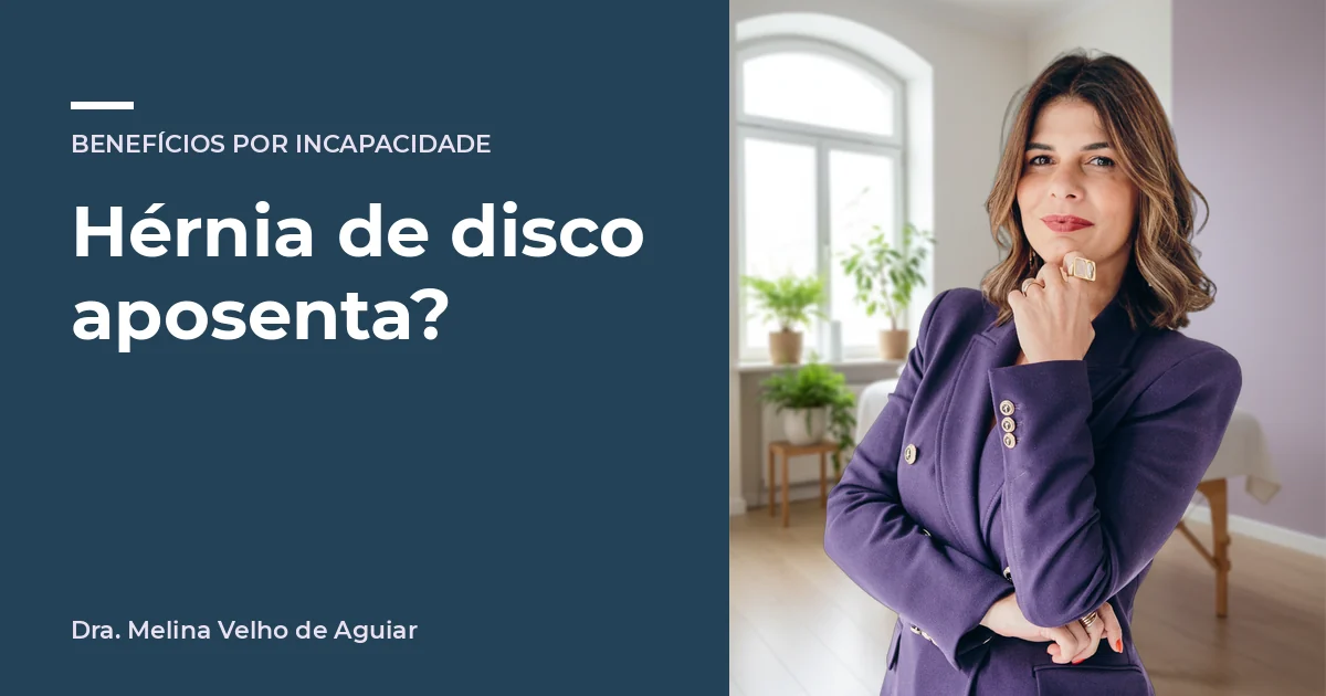 CID M51 (hérnia de disco) aposenta? O que o INSS avalia em cada código